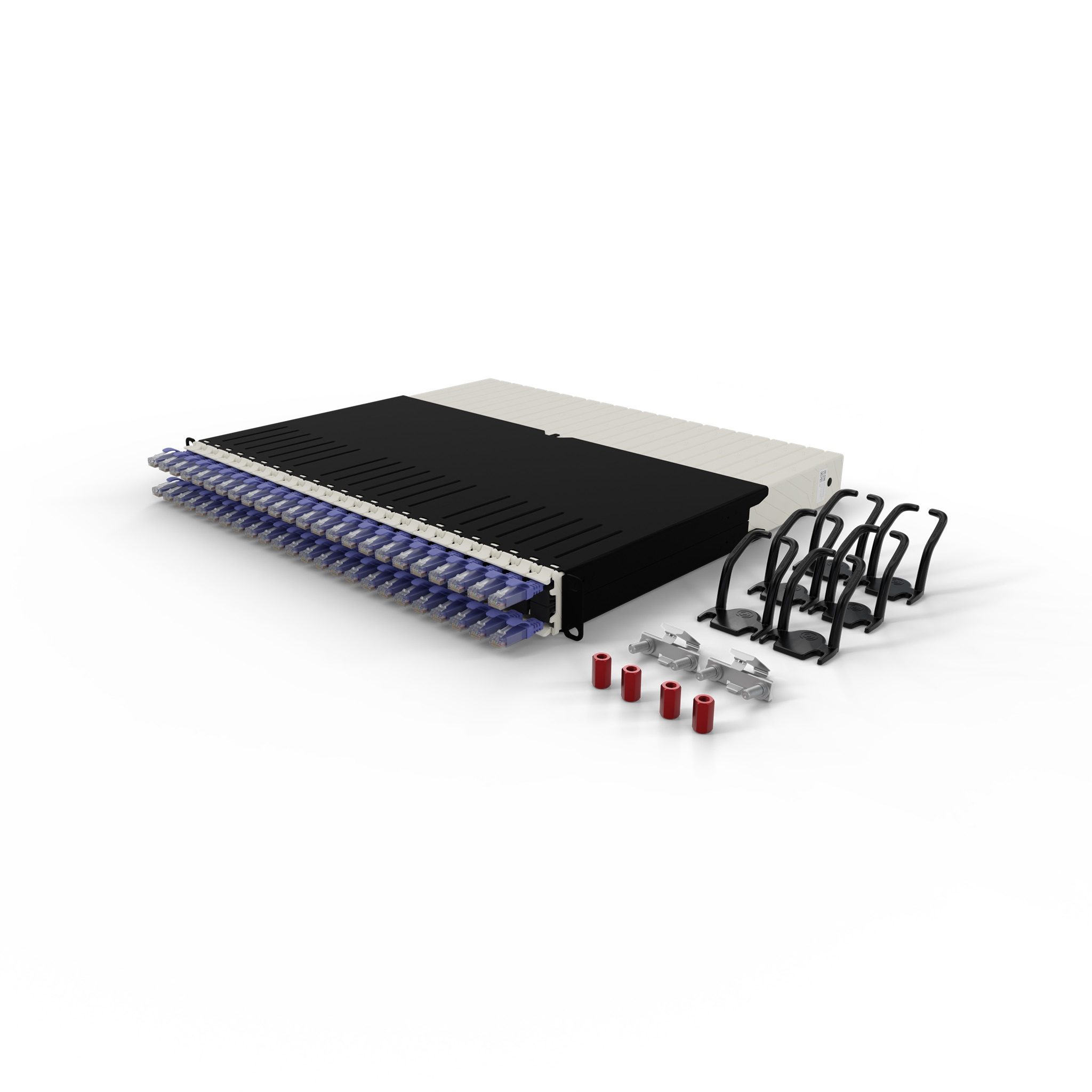 Patchbox PONEX8UTPVI patchbox.one / 8RU / UTP / Violet 
